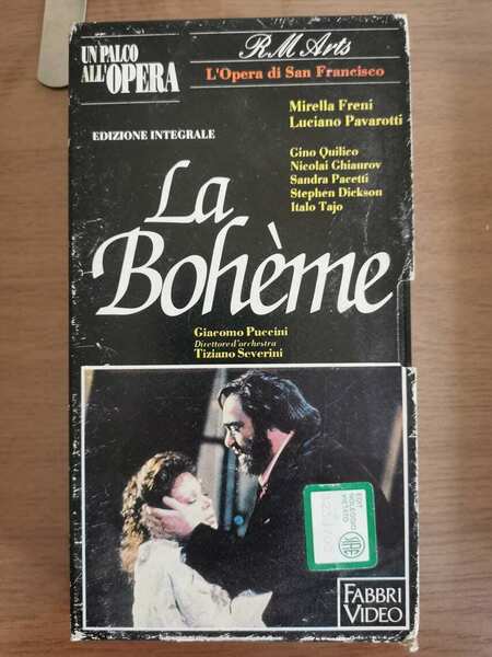 La Boheme - G. Puccini - Fabbri Video - 1989 …