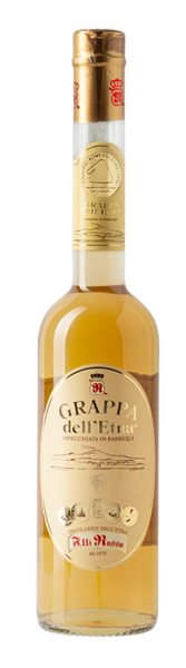 Grappa dell?Etna affinata in barrique Russo Siciliano/500 ml