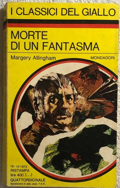 Morte di un fantasma di Margery Allingham, 1973, Mondadori