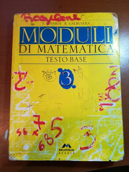 Moduli di matematica 4 volumi - S.Linardi, R. Galbusera - …