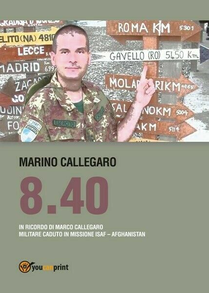 8.40 - di Marino Callegaro, 2017, Youcanprint - ER