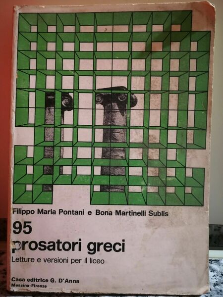 95 Prosatori Greci di A.a.v.v, 1976, G. D?Anna-F