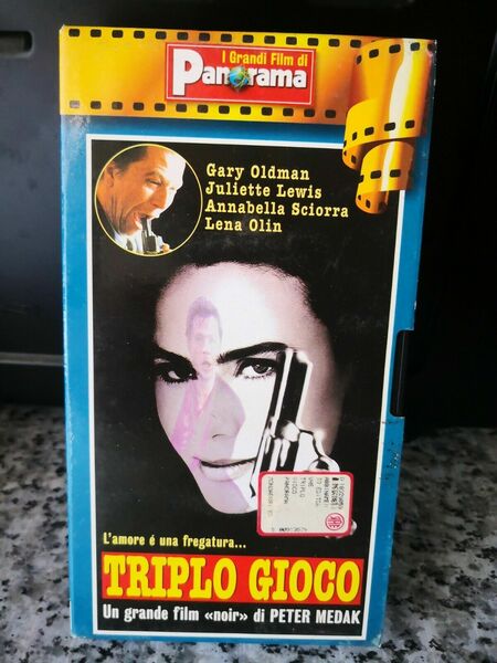 triplo gioco - vhs -1994 - panorama -F