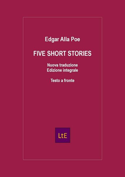 Five short stories di Edgar Allan Poe, 2020, Latorre