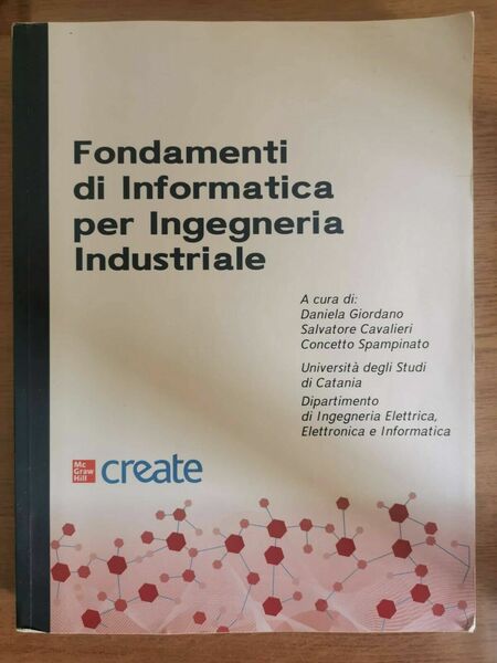 Fondamenti di informatica per ingegneria industriale - McGraw-Hill - 2020 …