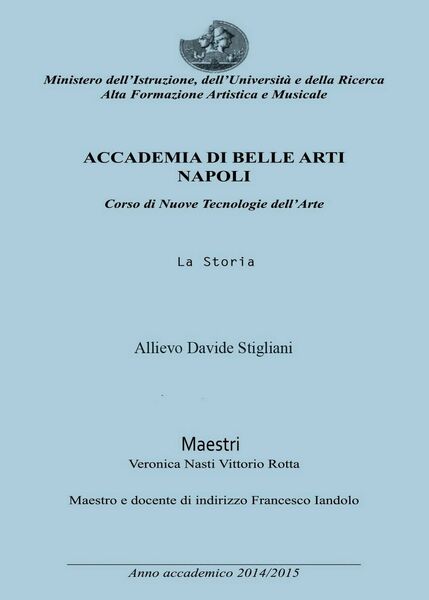 Libro dei ricordi di Davide Stigliani, 2016, Youcanprint