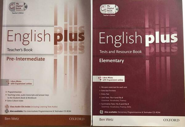 English plus Elementary+Pre-Intermediate di Ben Wetz, 2011, Pearson