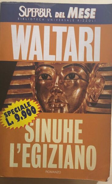 Sinuhe l?egiziano di Mika Waltari, 1997, Rizzoli