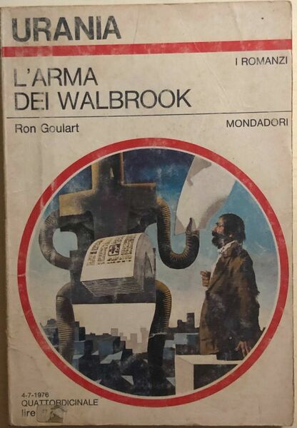 L?arma dei Walbrook di Ron Goulart, 1976, Mondadori