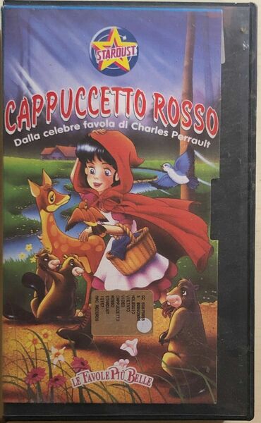 Cappuccetto rosso VHS di Charles Perrault, 1994, Stardust