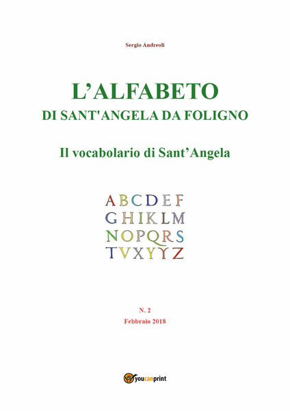 L?alfabeto di Sant?Angela da Foligno - Num. 2 - Il …