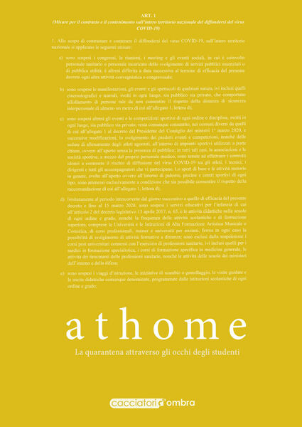 At Home di Cacciatori D?Ombra, 2021, Youcanprint