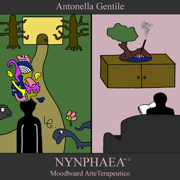 Nynphaea. Moodboard arteterapeutico di Antonella Gentile, 2020, Youcanprint