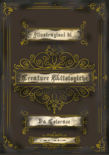 Creature mitologiche da colorare di Linda De Sisto, 2021, Youcanprint