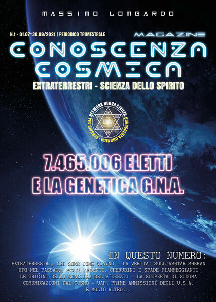 Conoscenza Cosmica Magazine N.1 di Massimo Lombardo, 2021, Youcanprint