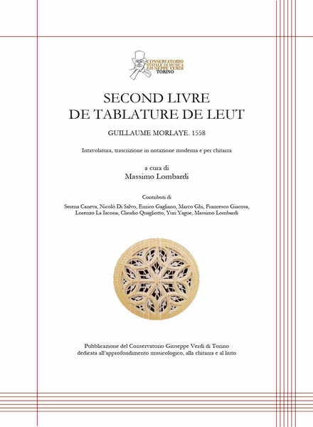 Second livre de tablatures di Massimo Lombardi, 2021, Youcanprint