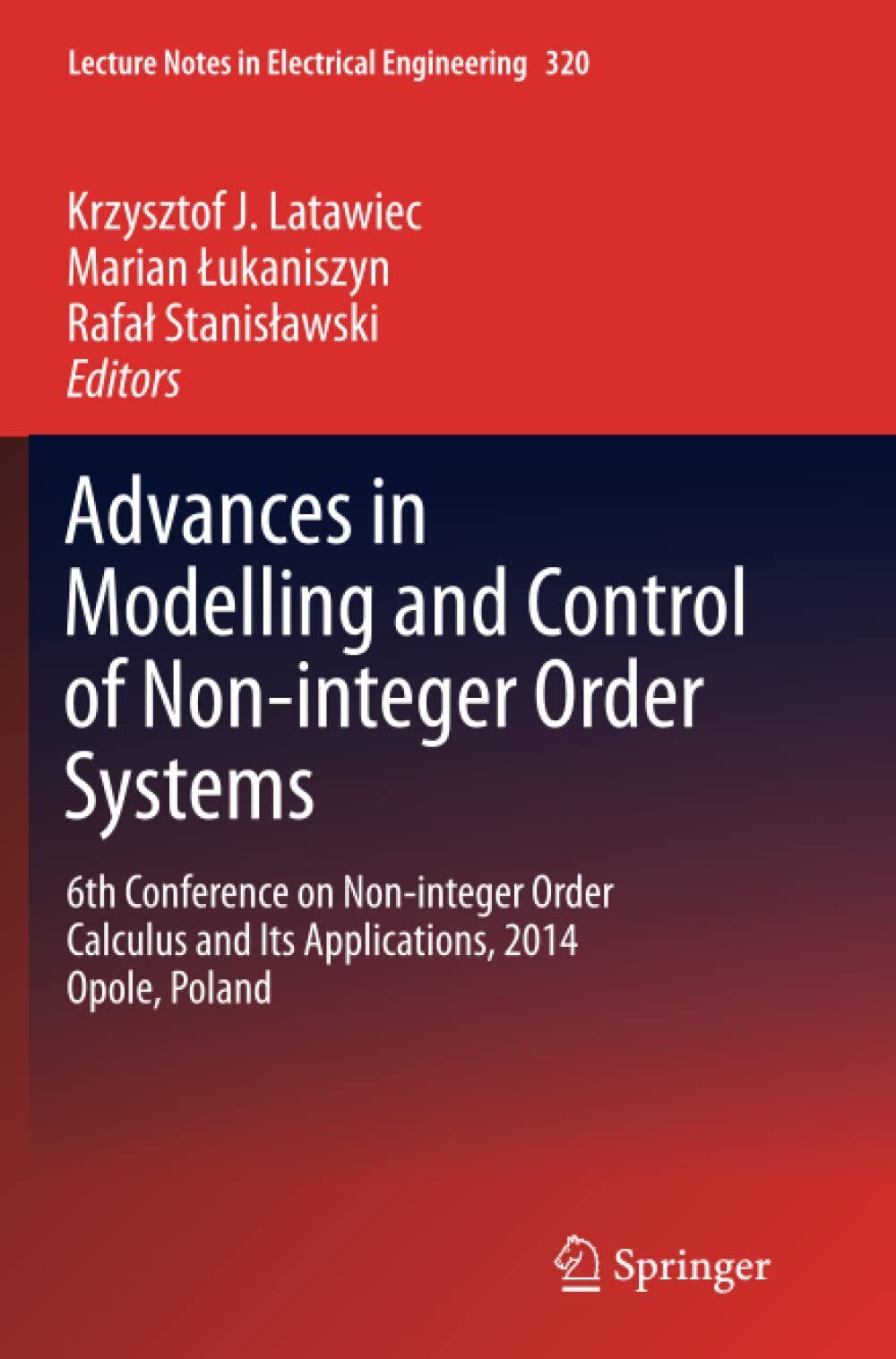 Advances in Modelling and Control of Non-integer-Order Systems - Springer, …
