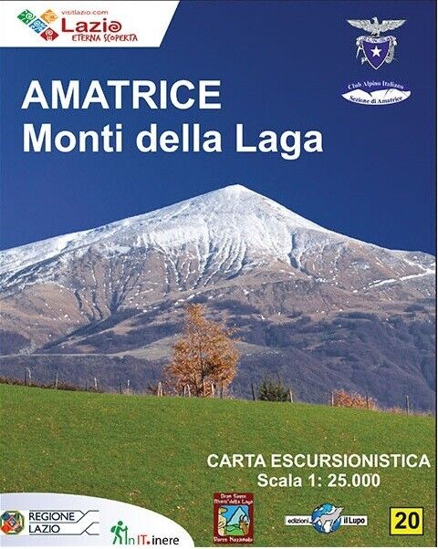 Amatrice e Monti della Laga. Carta escursionistica 1:25.000 di Aa.vv., …