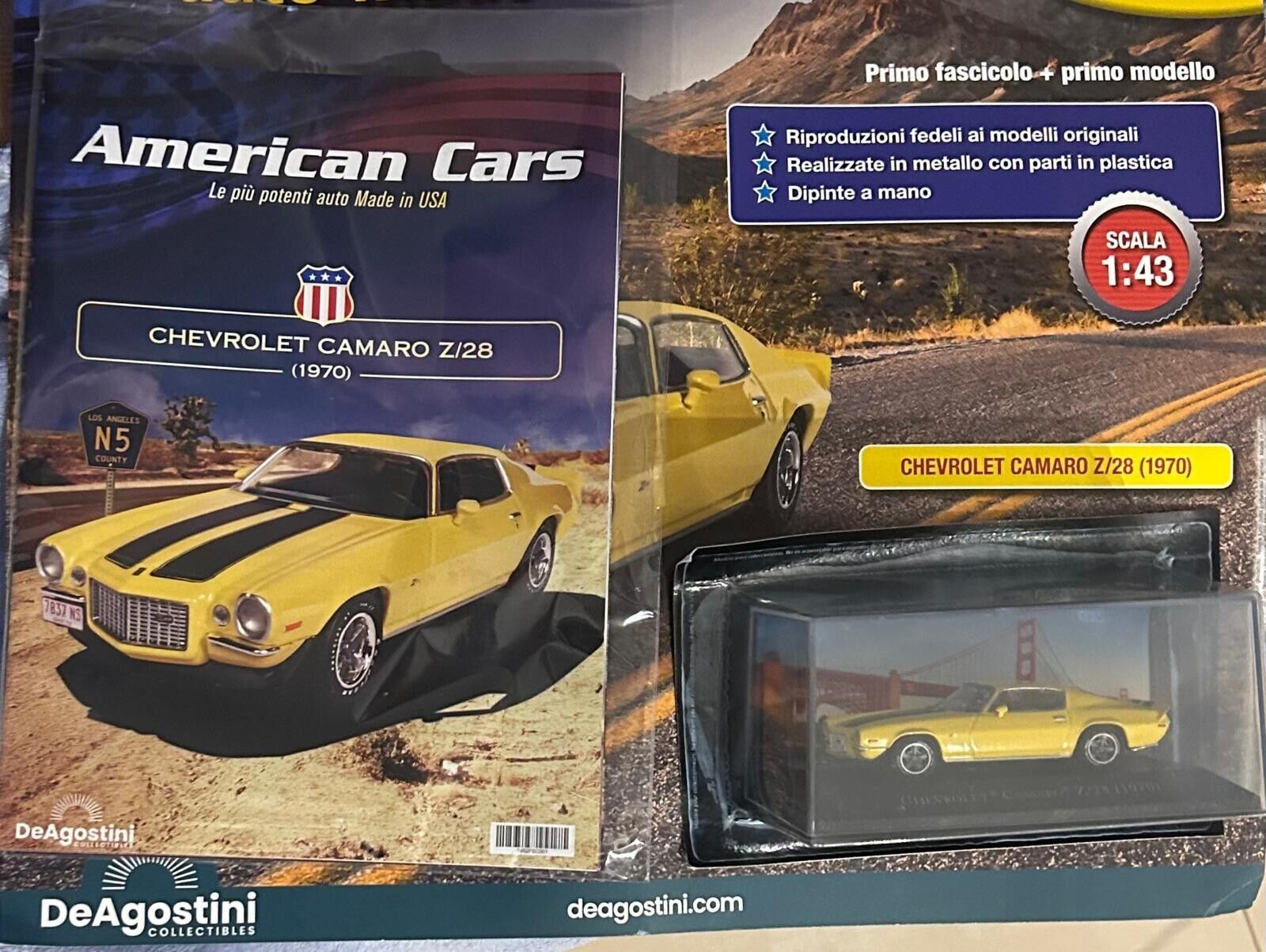 American cars n. 1 - Chevrolet Camaro Z/28 (1970) di …