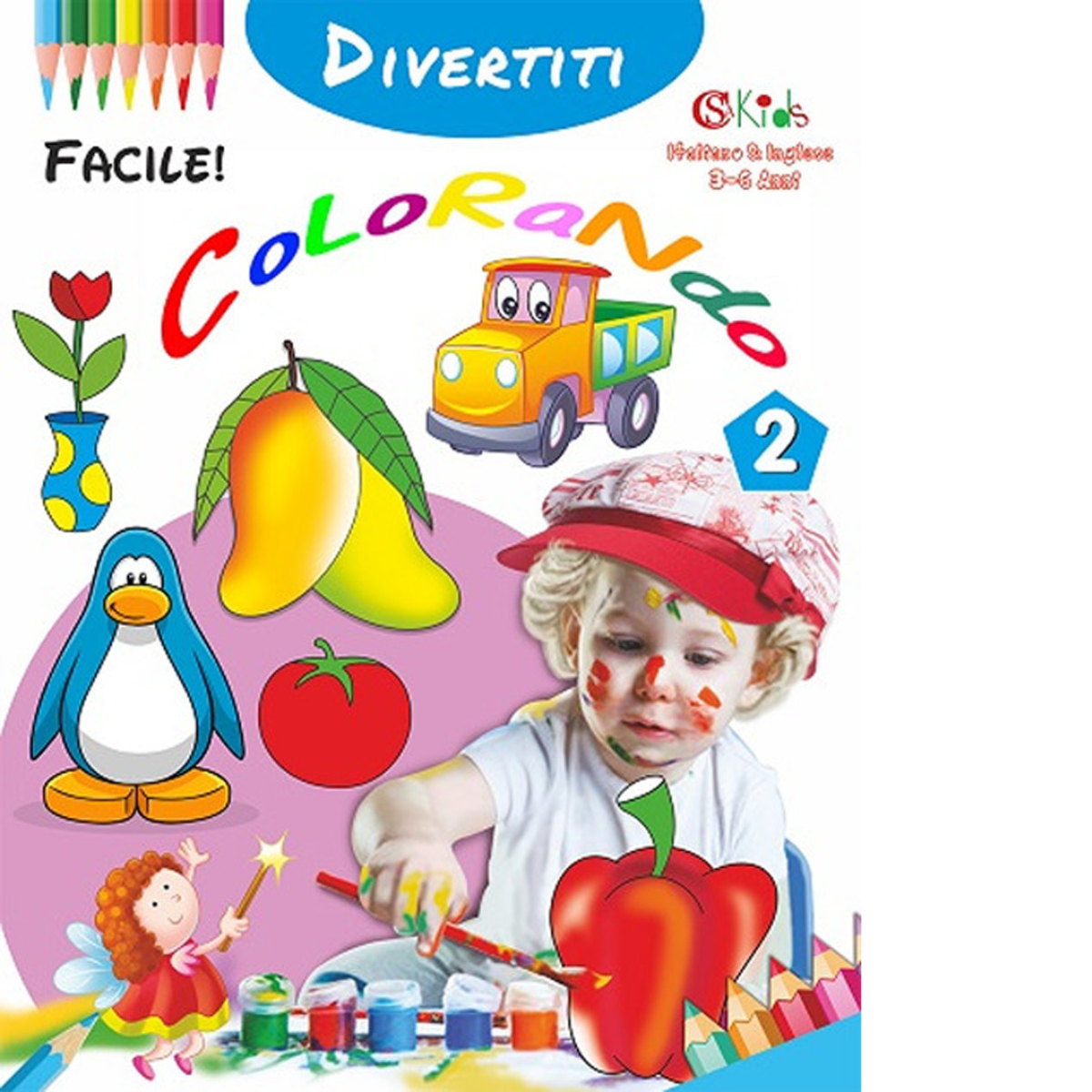 Divertiti colorando. Facile! Ediz. illustrata vol.2 - CSA, 2020