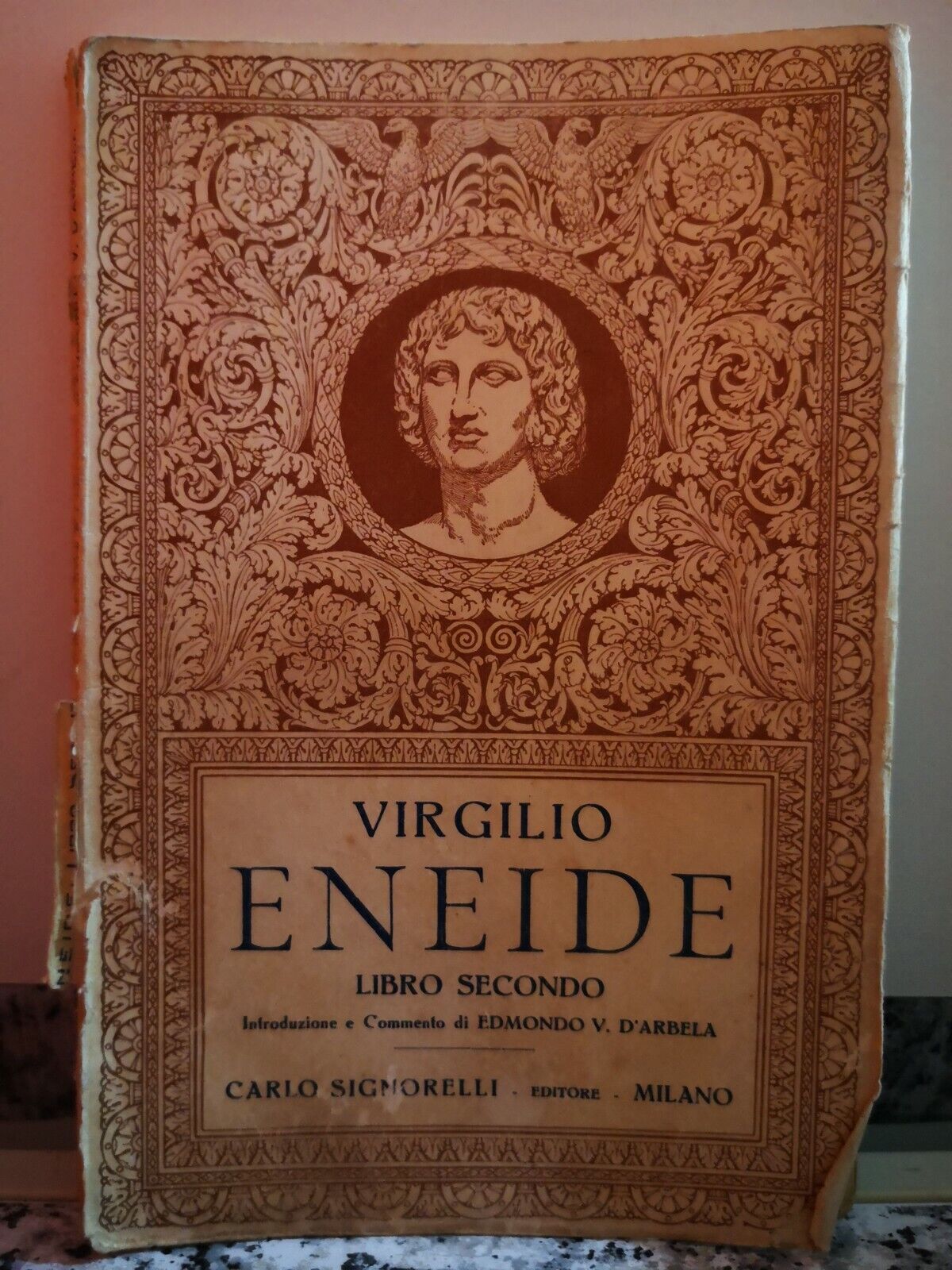 Eneide libro secondo di Virgilio, 1923, Signorelli (mi)-F