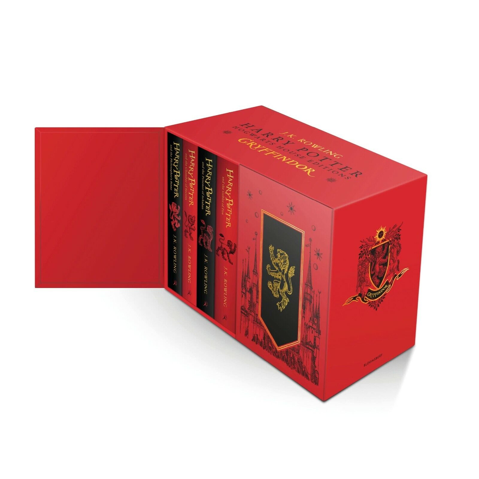 Harry Potter Gryffindor House Editions Hardback Box Set: 1-7 di …