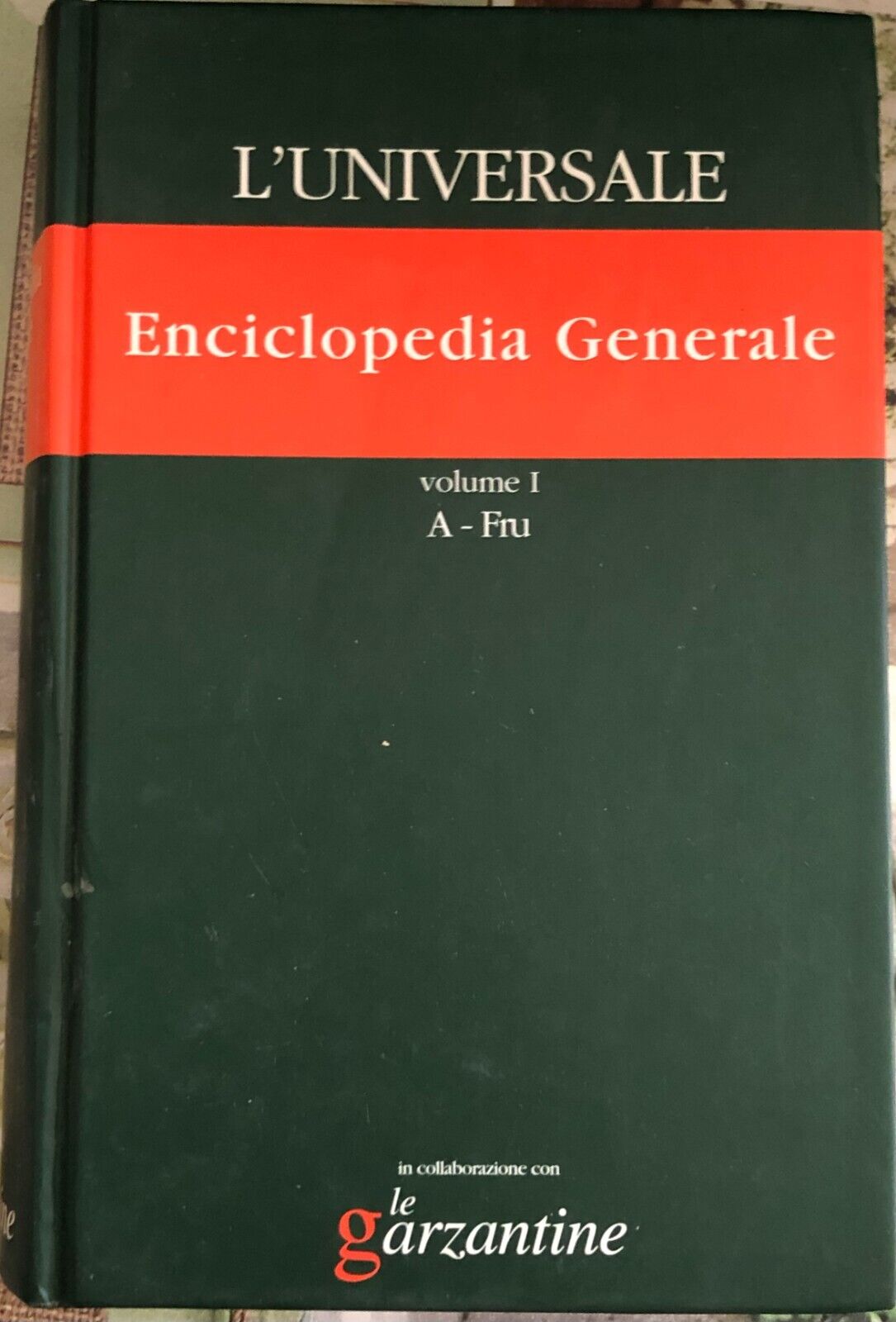 L?Universale Enciclopedia Generale Vol. I A-Fru di Il Giornale, 2003, …