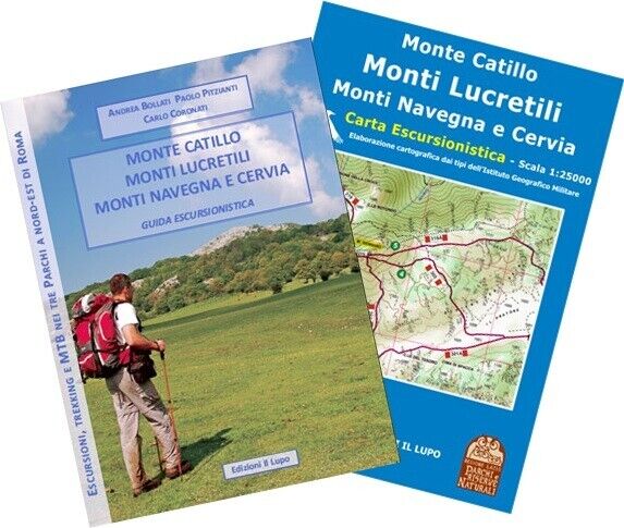 Monte Catillo, monti Lucretili, monti Navegna e Cervia. Guida escursionistica. …