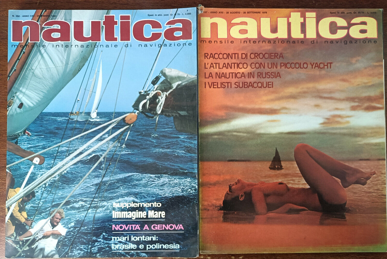 Nautica N.197 e 260 - AA.VV - EE. VV., 1978,1983 …