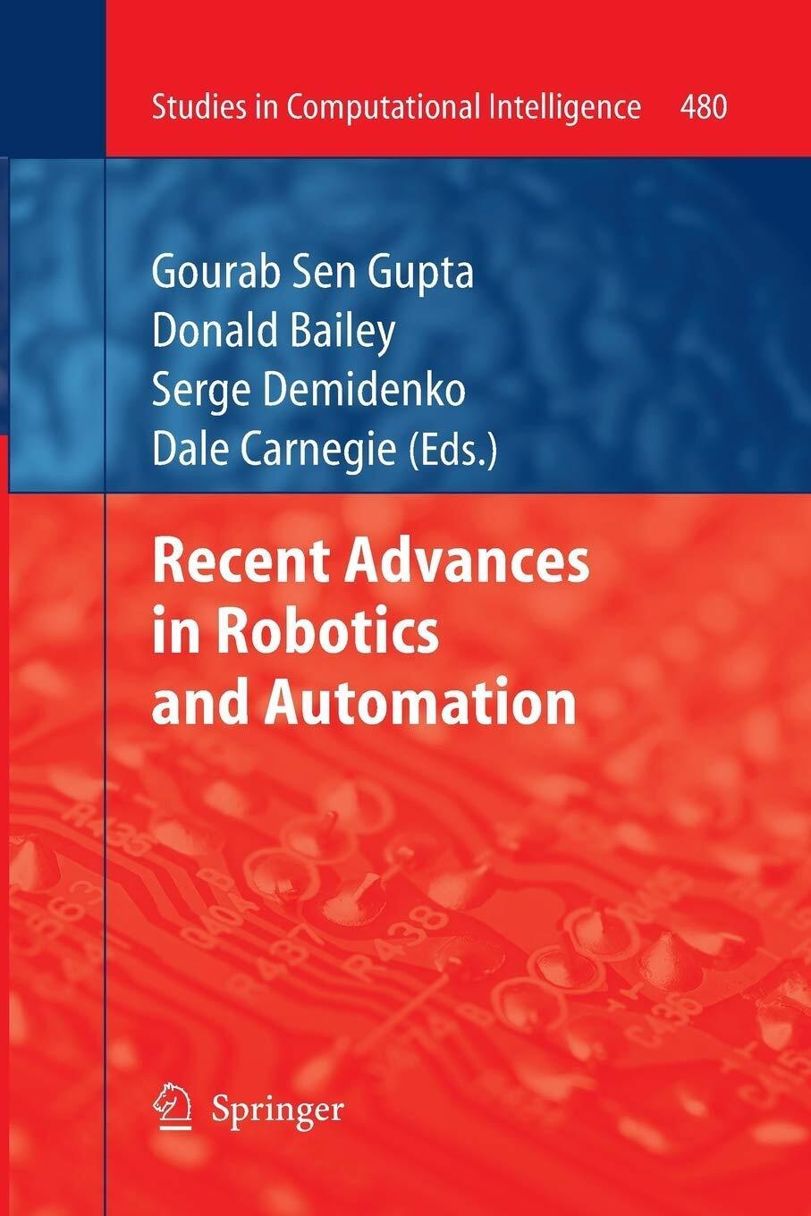 Recent Advances in Robotics and Automation - Gourab Sen Gupta …