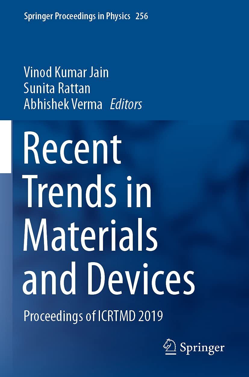 Recent Trends in Materials and Devices - Vinod Kumar Jain …