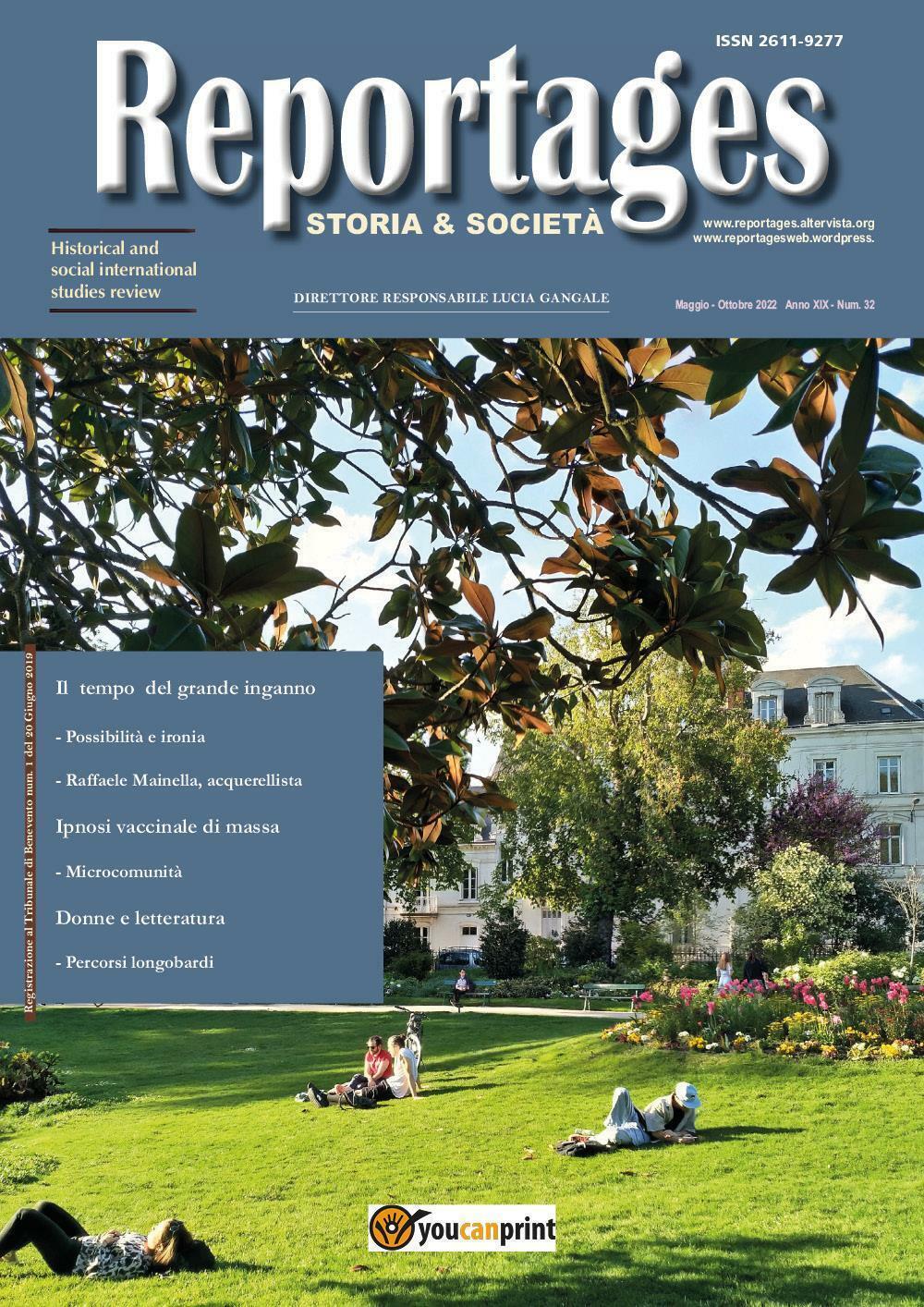 Reportages Storia & Società 32 di Lucia Gangale, 2022, Youcanprint