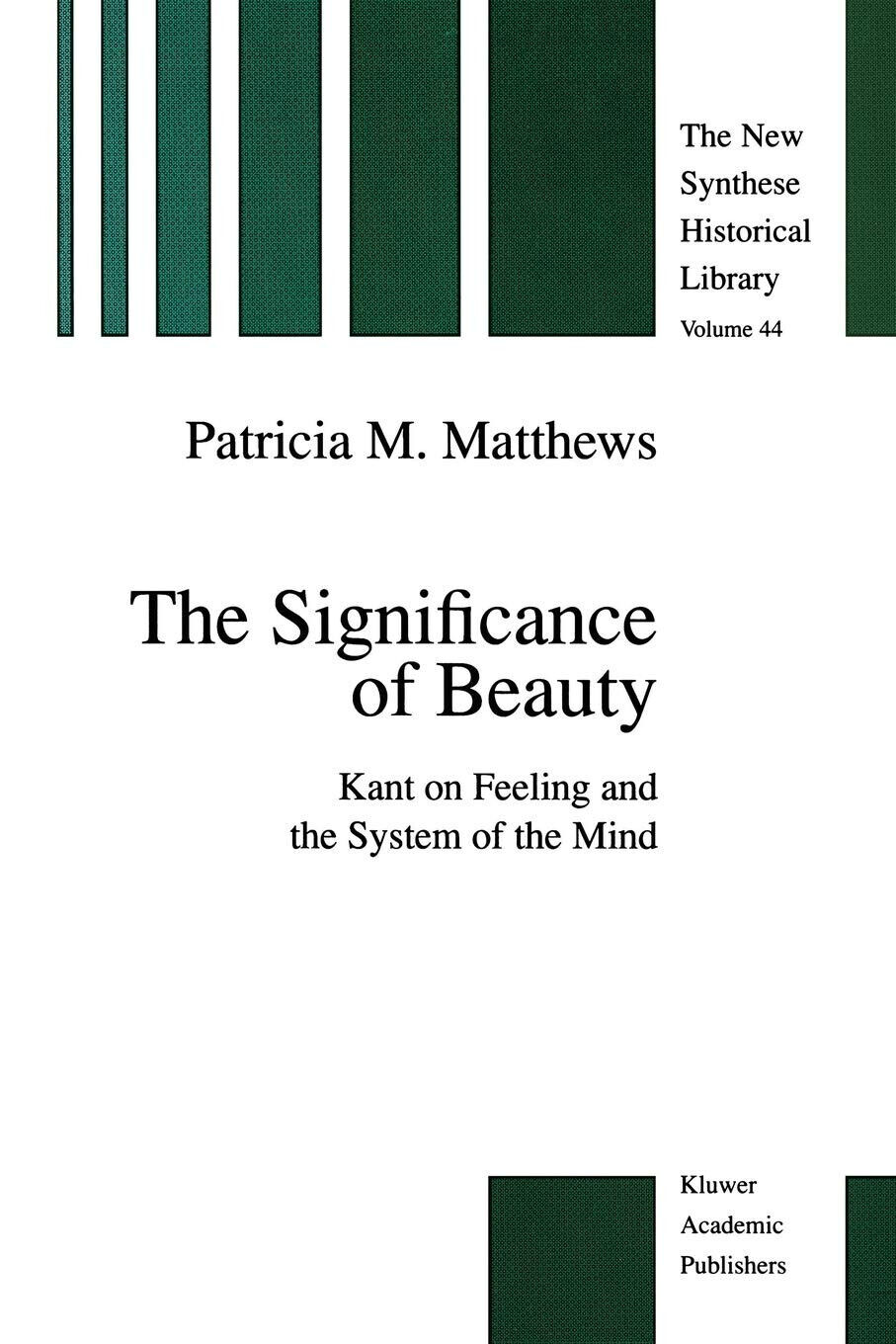 The Significance of Beauty - P. M. Matthews - Springer, …