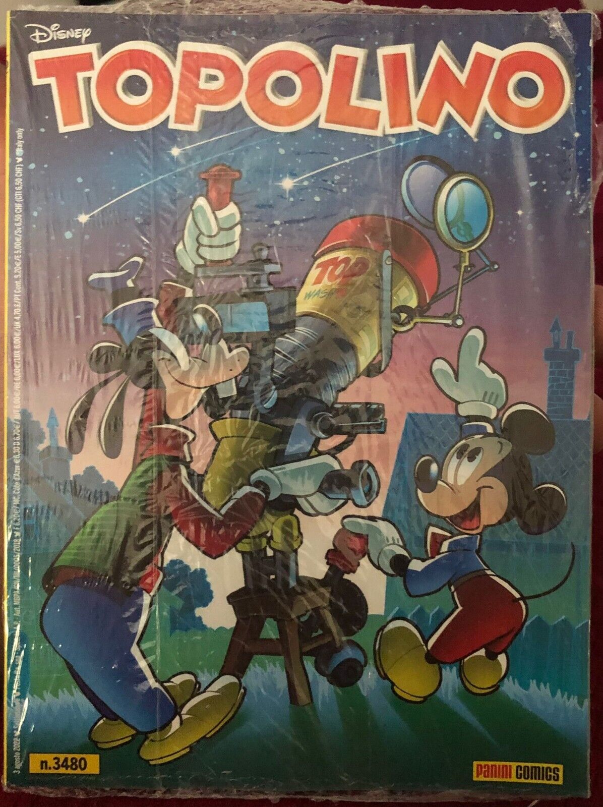 Topolino 3480 BLISTERATO di Walt Disney, 2022, Panini Comics