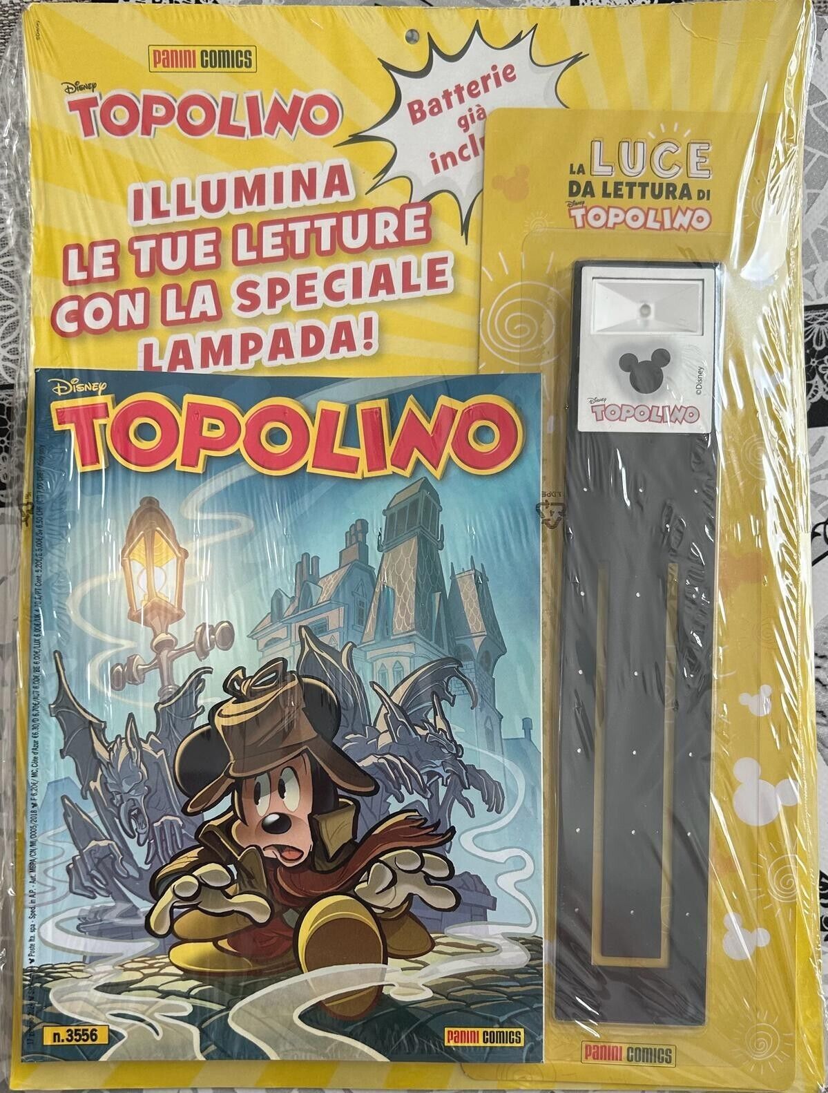 Topolino 3556 Con Lampada da Lettura di Walt Disney, 2024, …