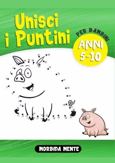 Unisci i Puntini per Bambini 5-10 anni. Crea e Colora …