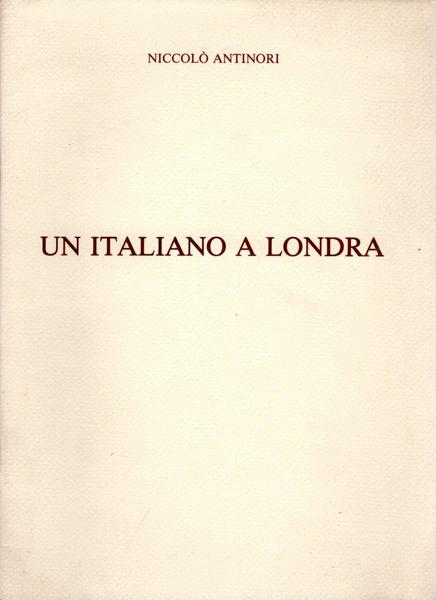 Un italiano a Londra