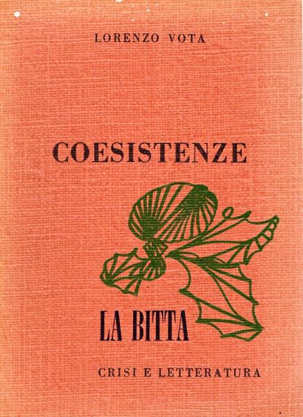 Coesistenze (dedica dell'autore)