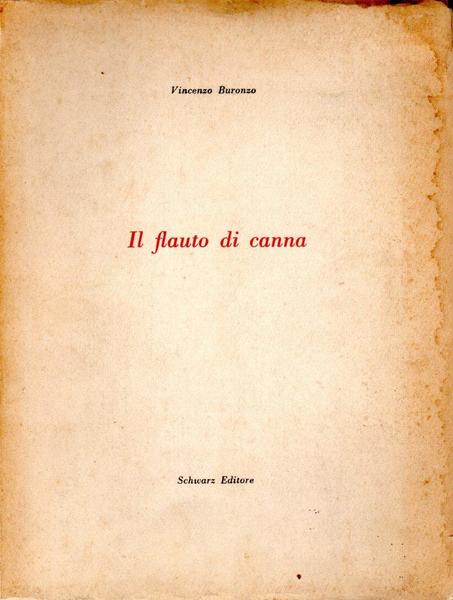 Il flauto di canna (firma dell'autore)