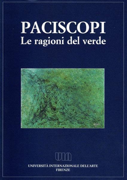 Le ragioni del verde (dedica dell'autore)