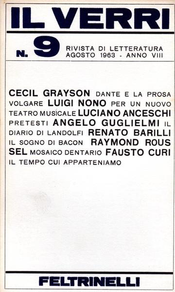 Il Verri n. 9