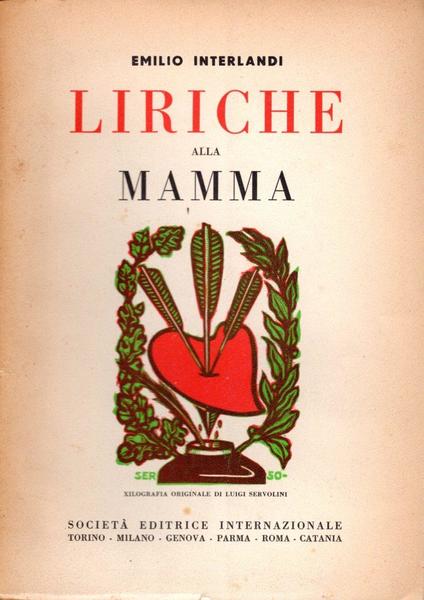 Liriche alla mamma (dedica dell'autore)