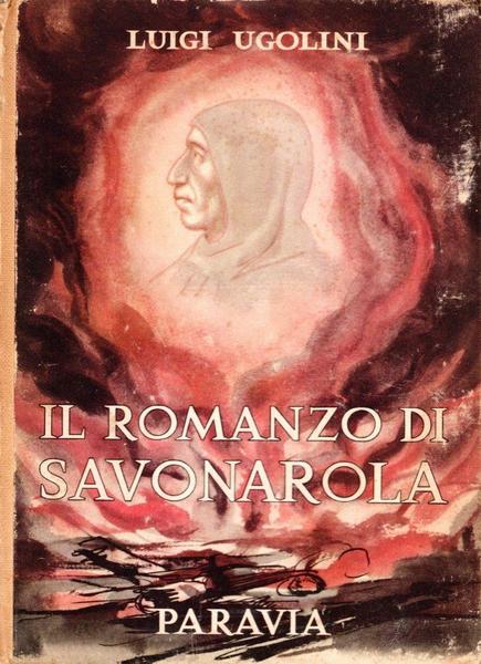 Il romanzo di Savonarola (dedica dell'autore)