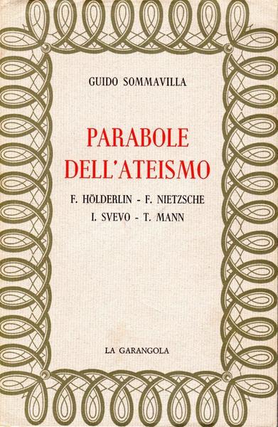 Parabole dell'ateismo (dedica dell'autore)