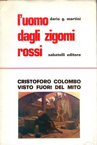 L'uomo dagli zigomi rossi (dedica dell'autore)