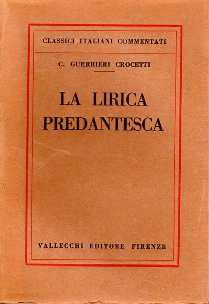 La lirica predantesca