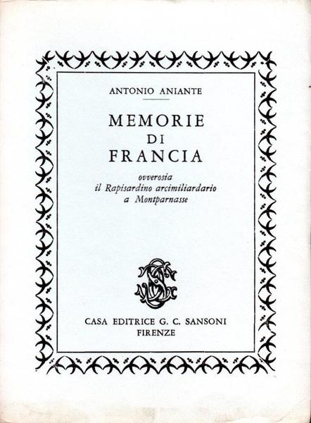 Memorie di Francia