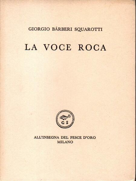 La voce roca