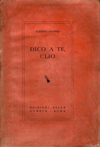 Dico a te, Clio