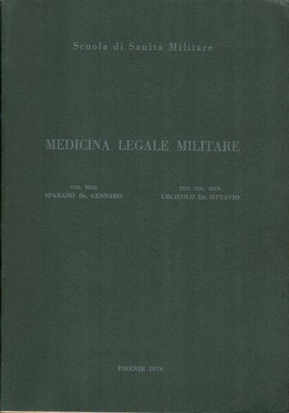 Medicina legale militare